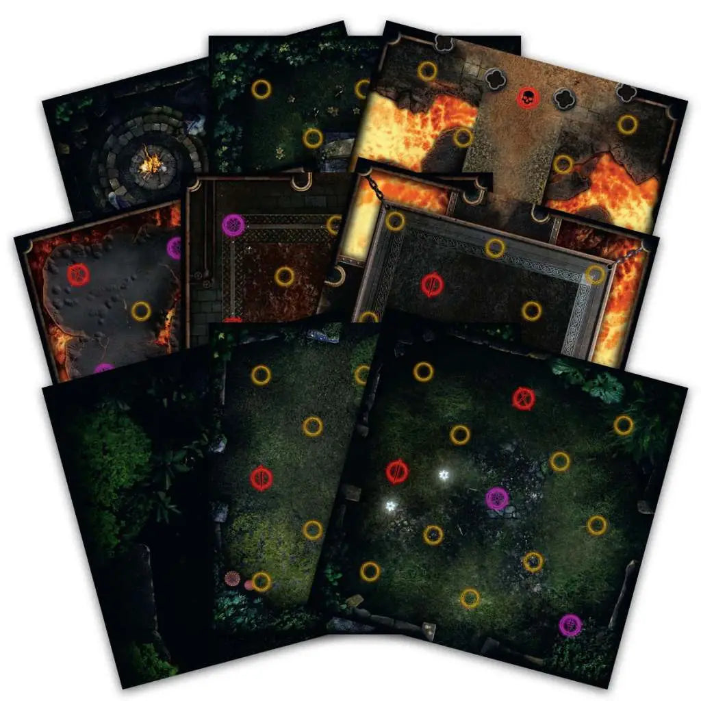 DARKSOULS TBG:DARKROOT & IRON KEEP TILES