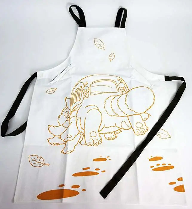 TOTORO NEKOBUS CANVAS APRON Frikytopia