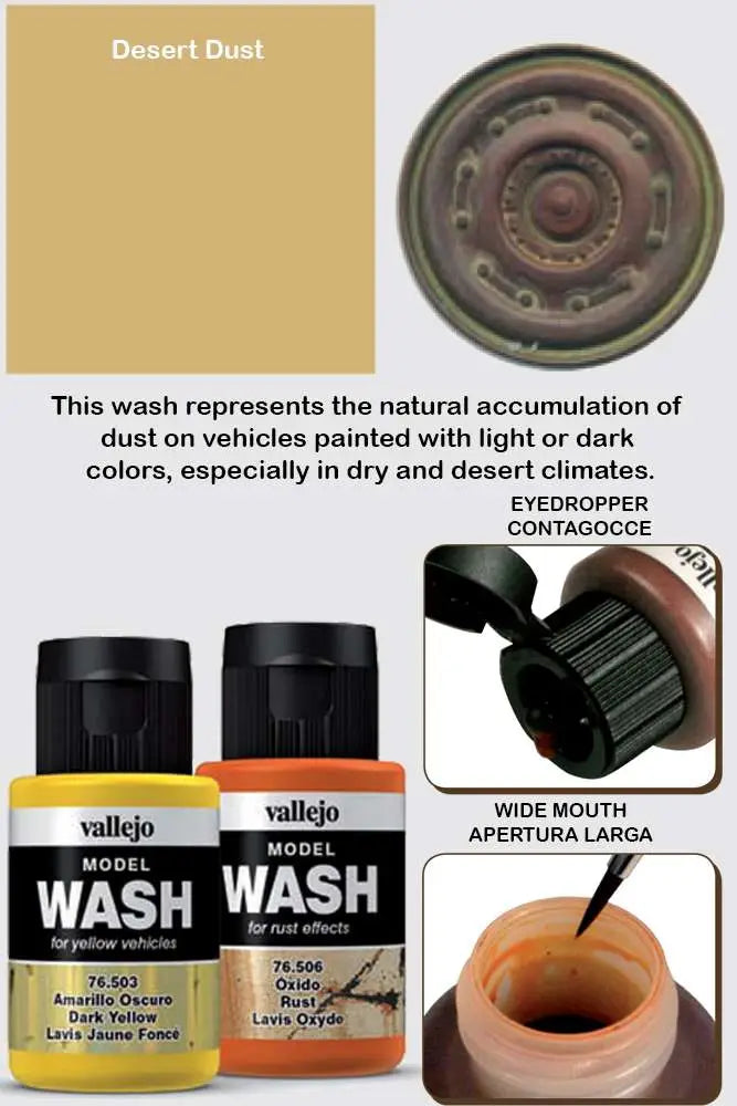 MODEL WASH 76522 DESERT DUST Frikytopia