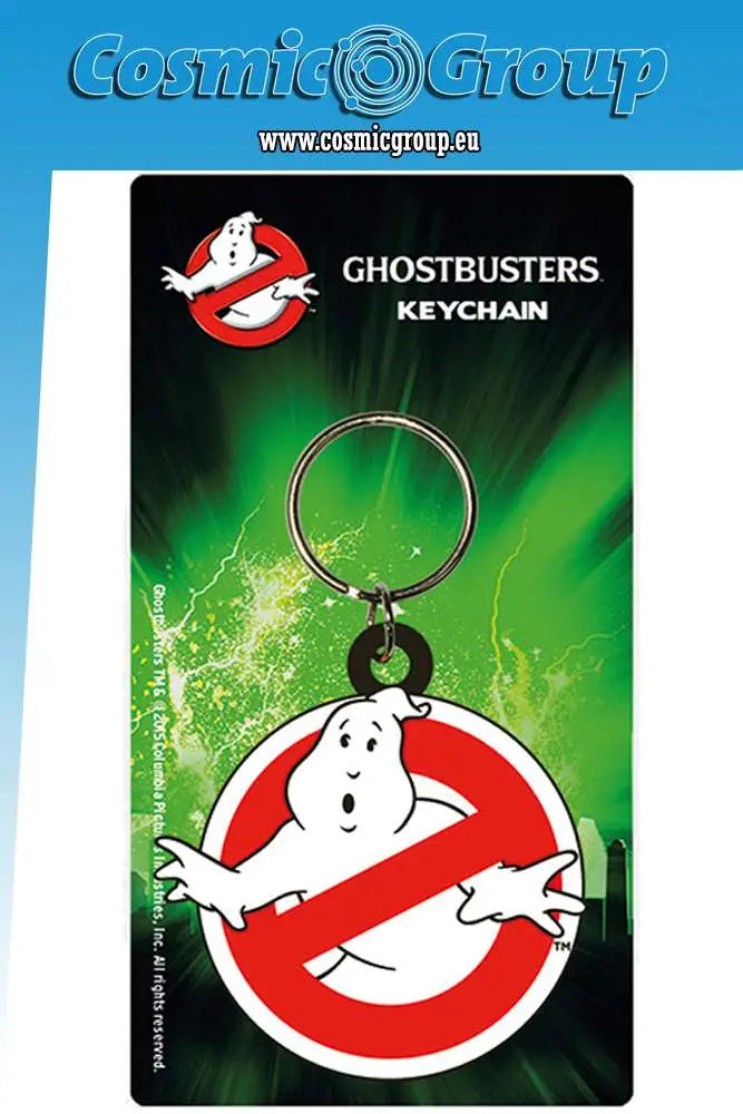 GHOSTBUSTERS LOGO RUBBER KEYRING Frikytopia