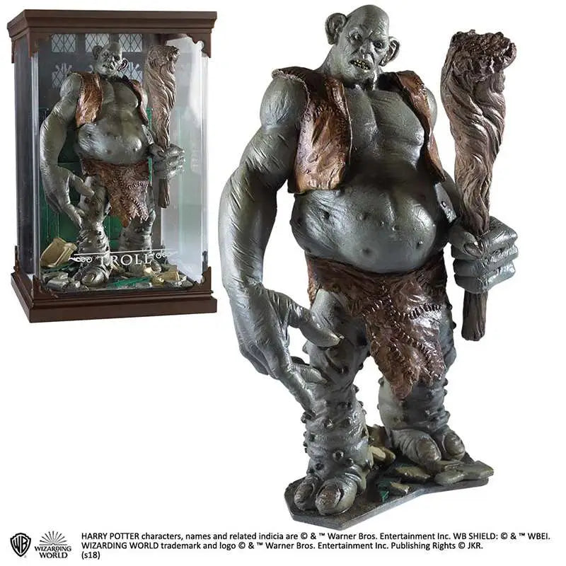 Figura the noble collection harry potter criaturas magicas troll