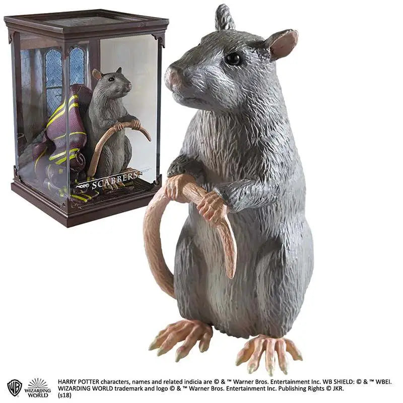 Figura the noble collection harry potter criaturas magicas scabbers