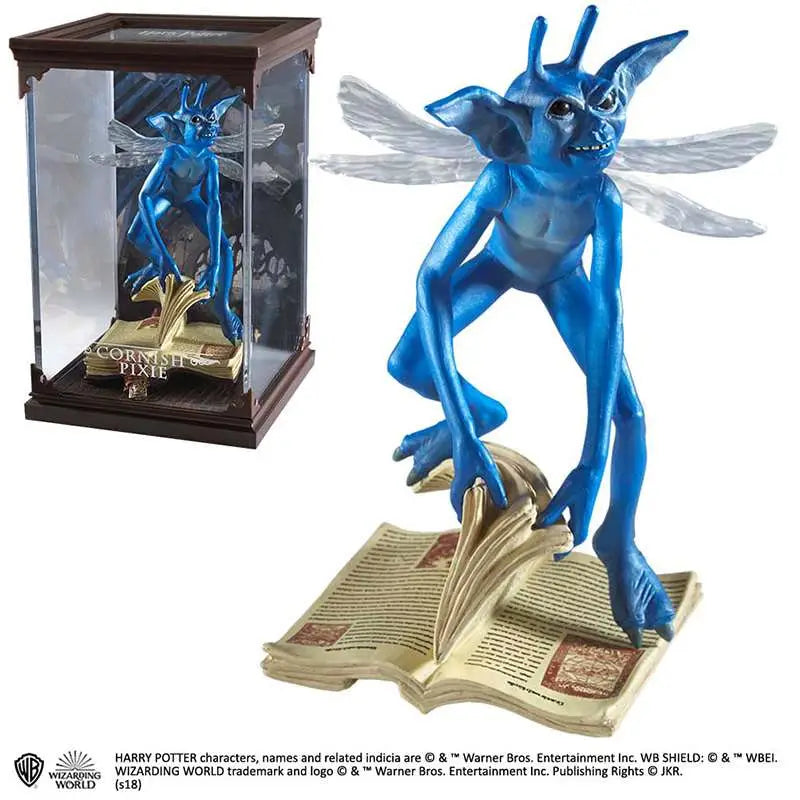 Figura the noble collection harry potter duendecillo de cornualles criatura magica n.15 18 cm
