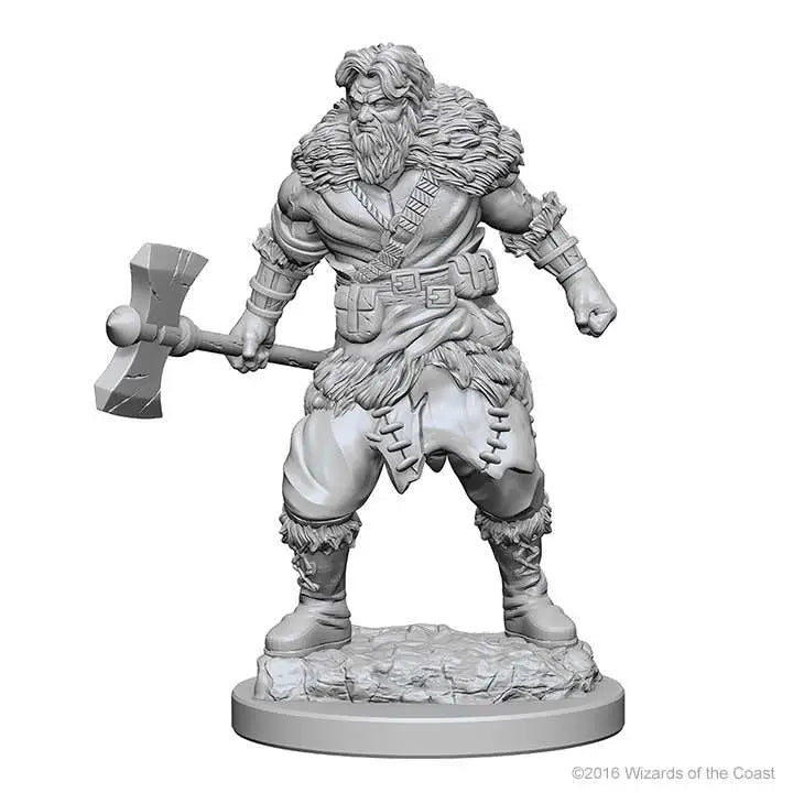 D&D NOLZUR'S MARVELOUS MINIATURES - HUMAN MALE BARBARIAN