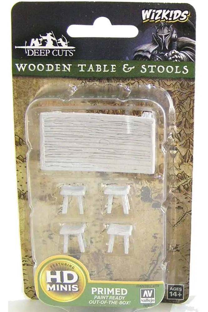 WIZKIDS UM WOODEN TABLE & STOOLS Frikytopia