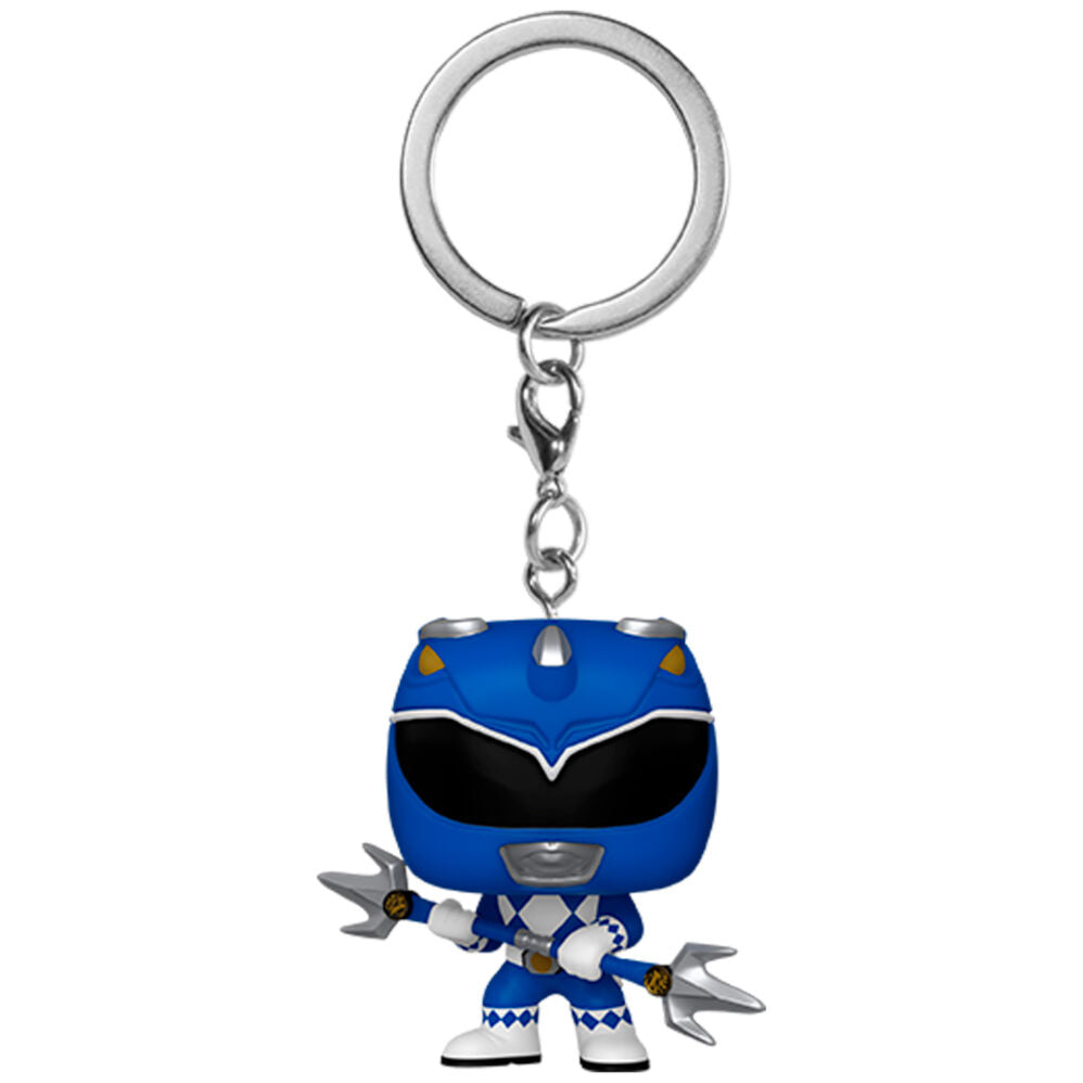 Llavero Pocket POP Power Rangers 30th Anniversary Blue Ranger Frikytopia