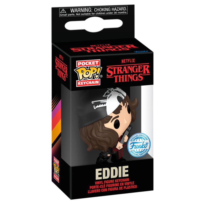 Llavero Pocket POP Stranger Things Eddie Frikytopia