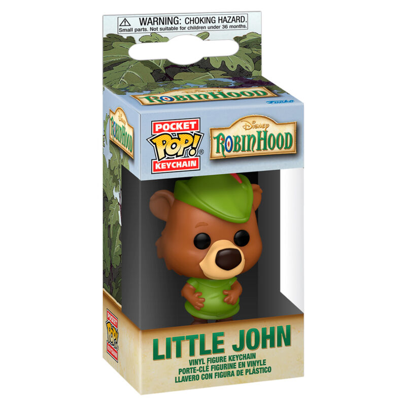 Llavero Pocket POP Disney Robin Hood Little John Frikytopia