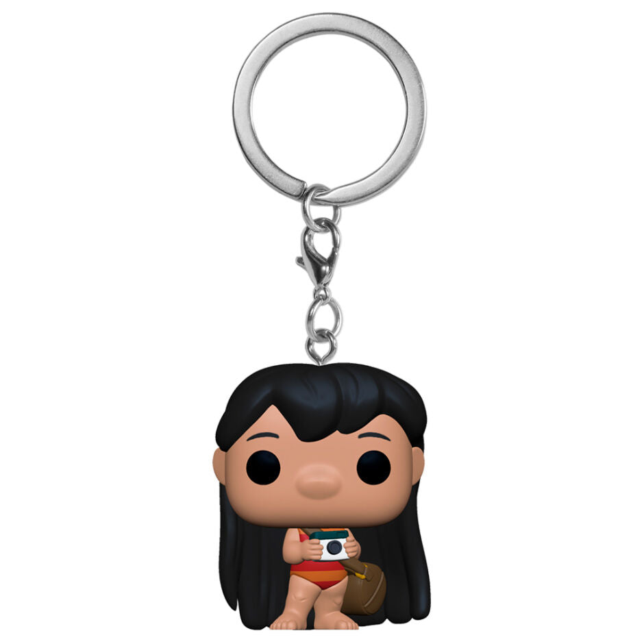 Llavero Pocket POP Disney Lilo and Stitch Lilo with Camera Frikytopia