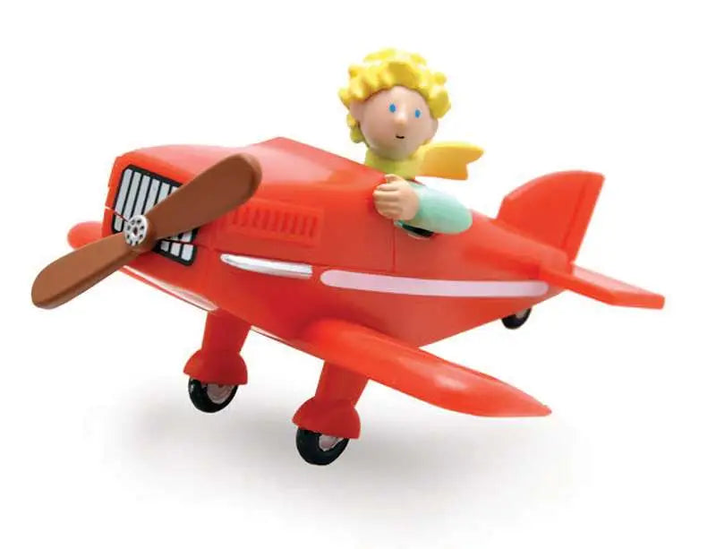 LITTLE PRINCE IN HIS PLANE Figura