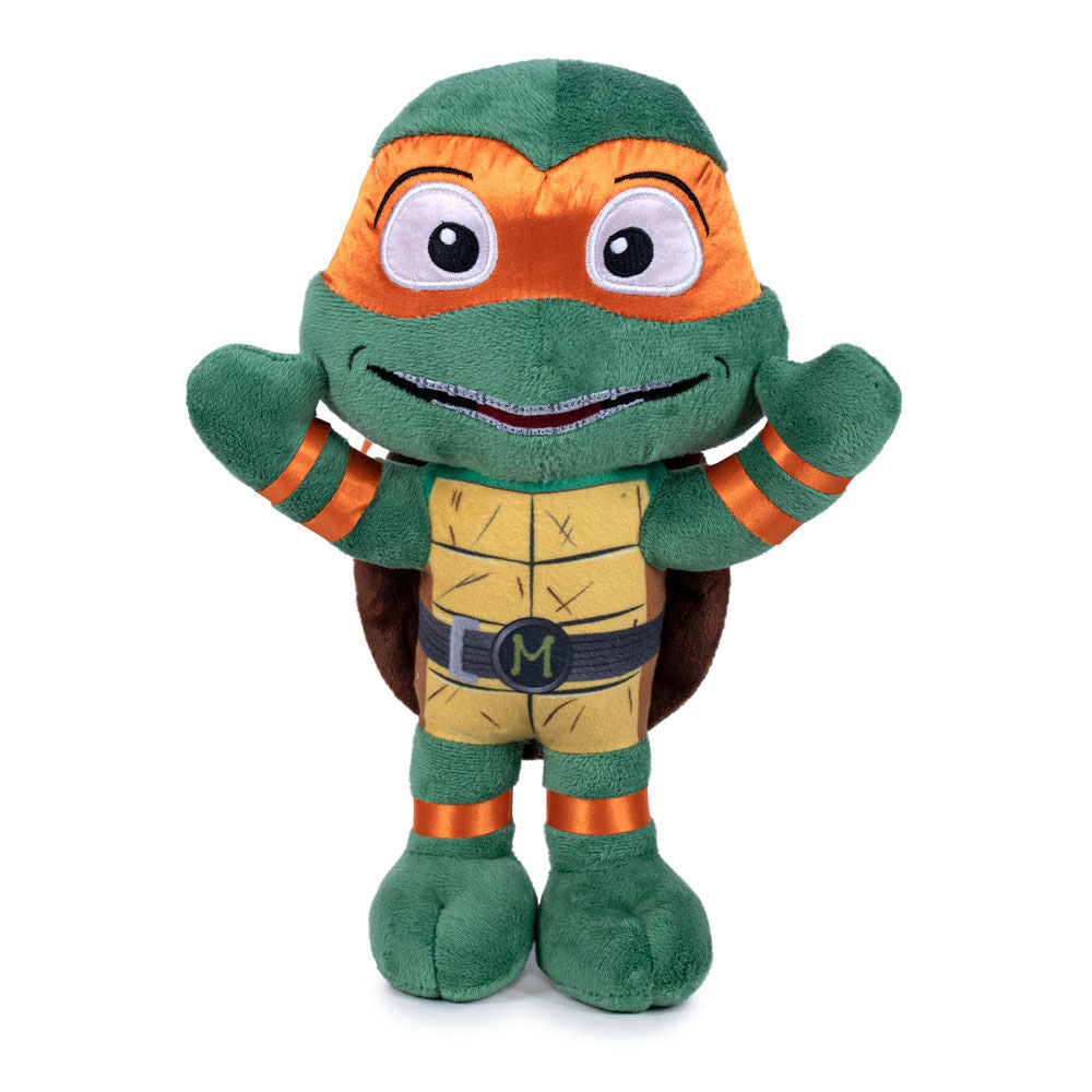 Peluche Michelangelo Mutant Mayhem Tortugas Ninja 21cm Frikytopia