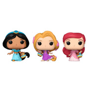Blister 3 figuras Carrot Pocket POP Disney Princesas Rapunzel Ariel Jasm