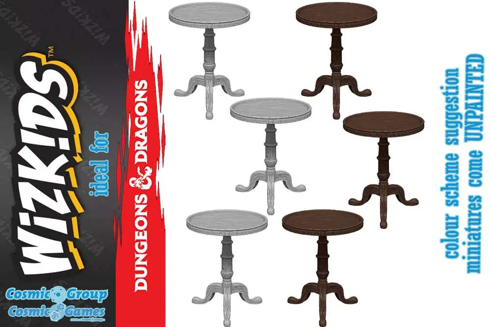WIZKIDS UM SMALL ROUND TABLES Frikytopia