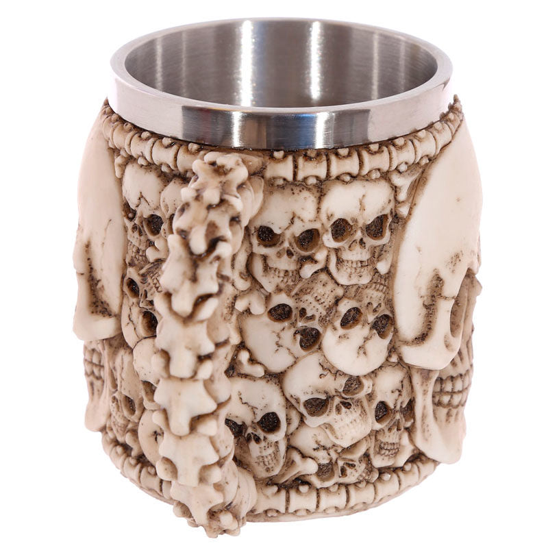 Taza Calavera y Cabezas de Calaveras Frikytopia
