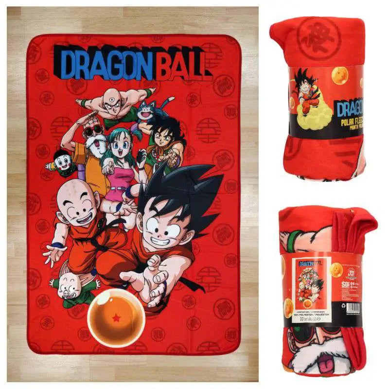 DRAGON BALL CHARACTERS POLAR BLANKET Frikytopia