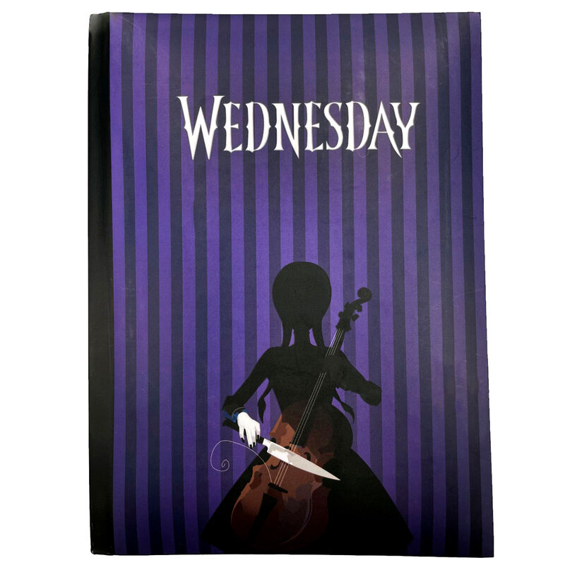 Cuaderno A5 Miercoles luz Frikytopia