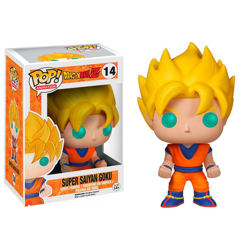 Dragon Ball Z POP! Vinyl Figura Super Saiyan Goku 10 cm Frikytopia