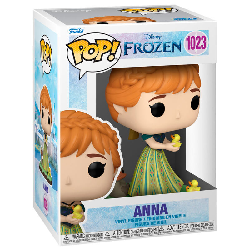 Disney: Ultimate Princess POP! Disney Vinyl Figura Anna (Frozen) 9 cm Frikytopia