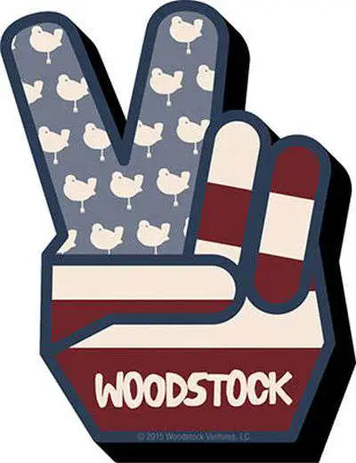 WOODSTOCK PEACE MAGNET Frikytopia