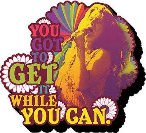 JANIS JOPLIN GET IT  MAGNET Frikytopia