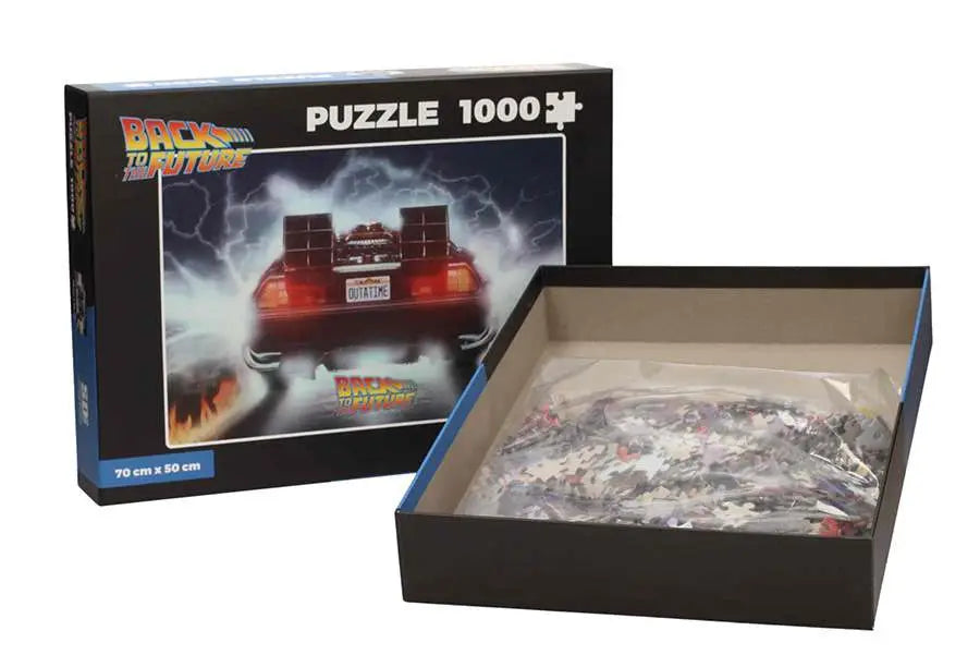 Puzzle Delorean Out a Time Regreso al Futuro 1000pzs