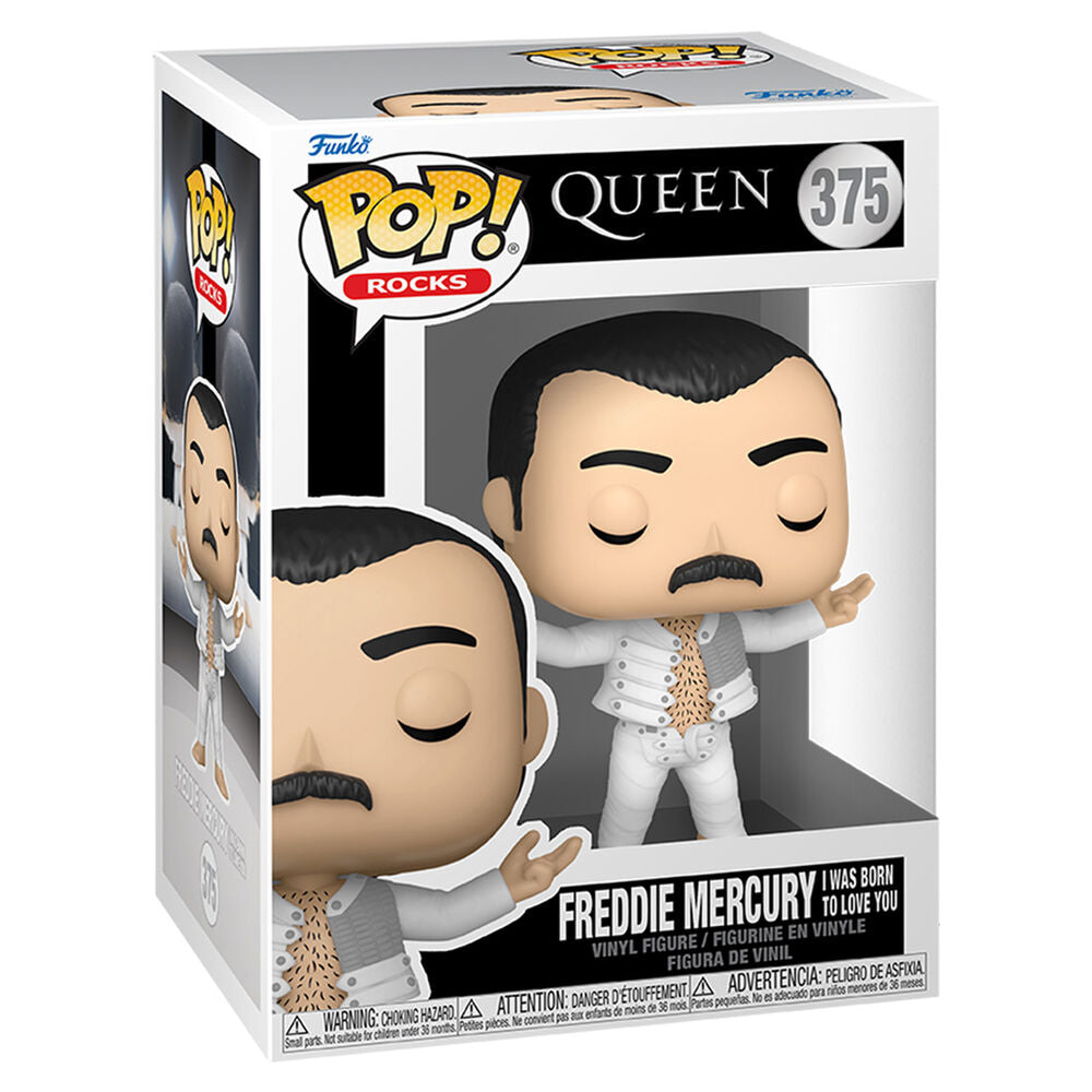 Queen POP! Rocks Vinyl Figura Freddie Mercury (I was born to love you) 9