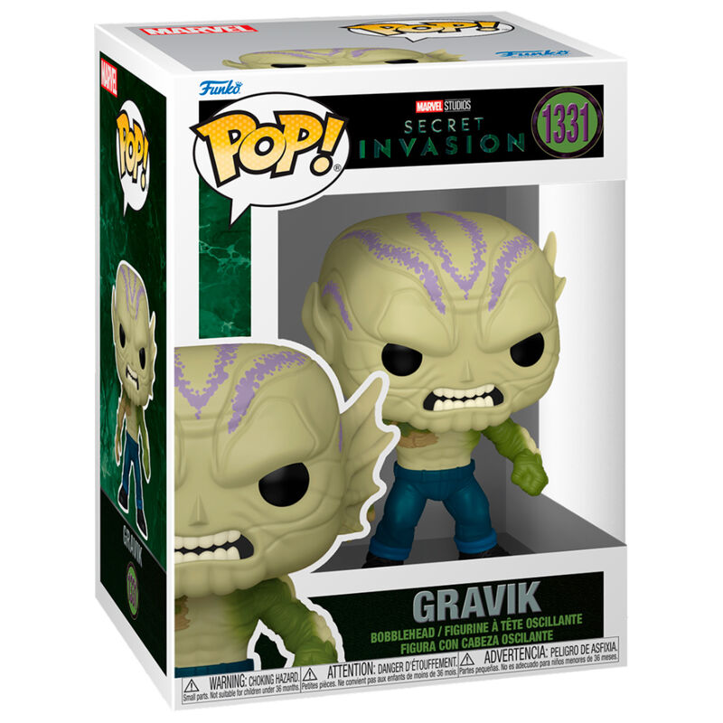 Funko pop marvel secret invasion gravik 75626