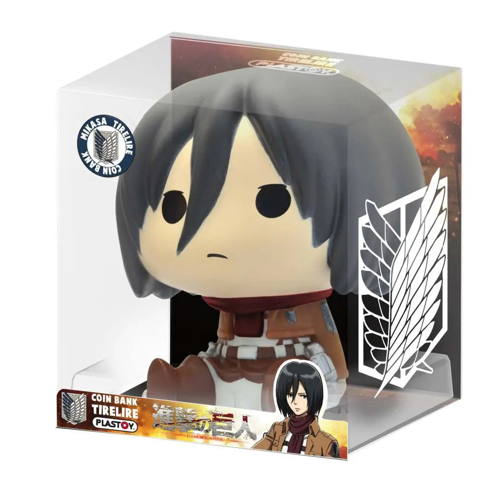 Figura hucha mikasa chibi attack on titan