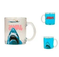JAWS TRANSPARENT Taza