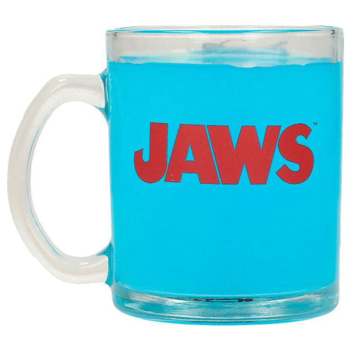 JAWS TRANSPARENT Taza