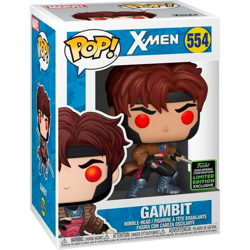 Figura POP Marvel X-Men Gambit Exclusive Frikytopia