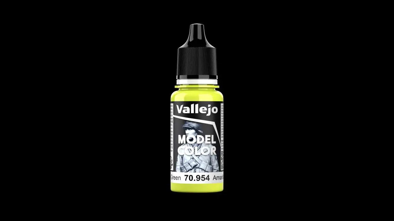 MODEL COLOR 70954 YELLOW GREEN Frikytopia