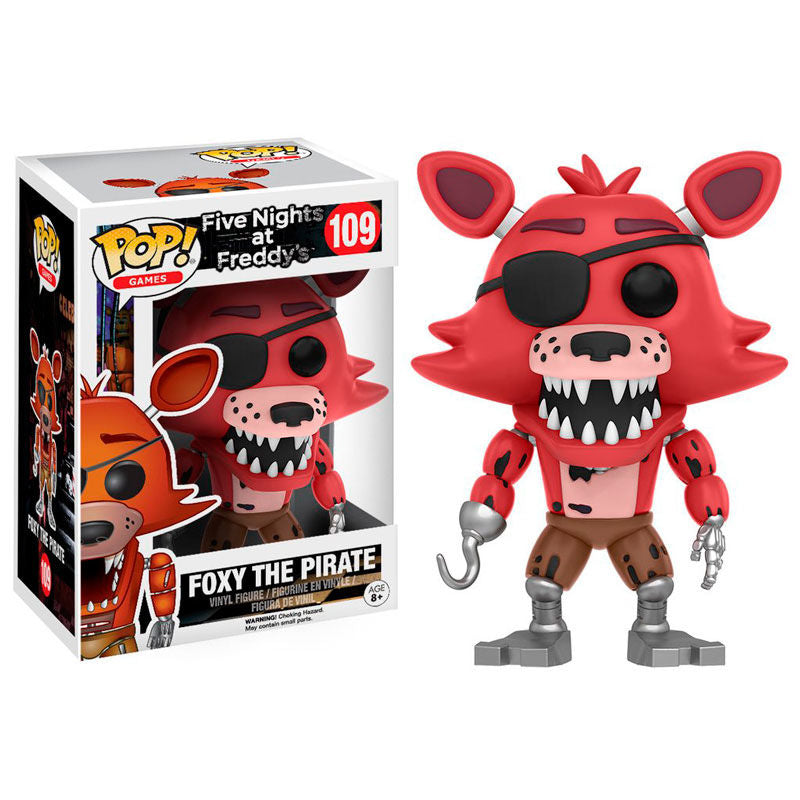 Five Nights at Freddy's POP! Games Vinyl Figura Foxy The Pirate 9 cm