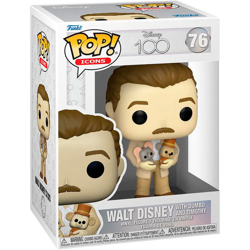 Figura POP Disney 100th Anniversary Walt Disney Frikytopia
