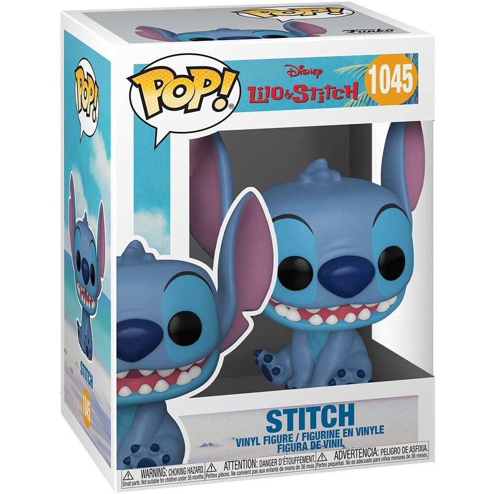 Funko pop disney lilo & stitch stitch sentado 55617
