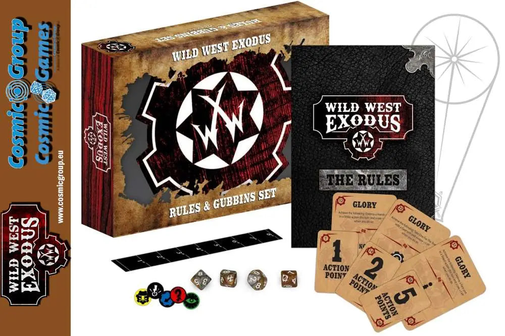 WWE WILD WEST EXODUS RULES & GUBBINS SET Frikytopia