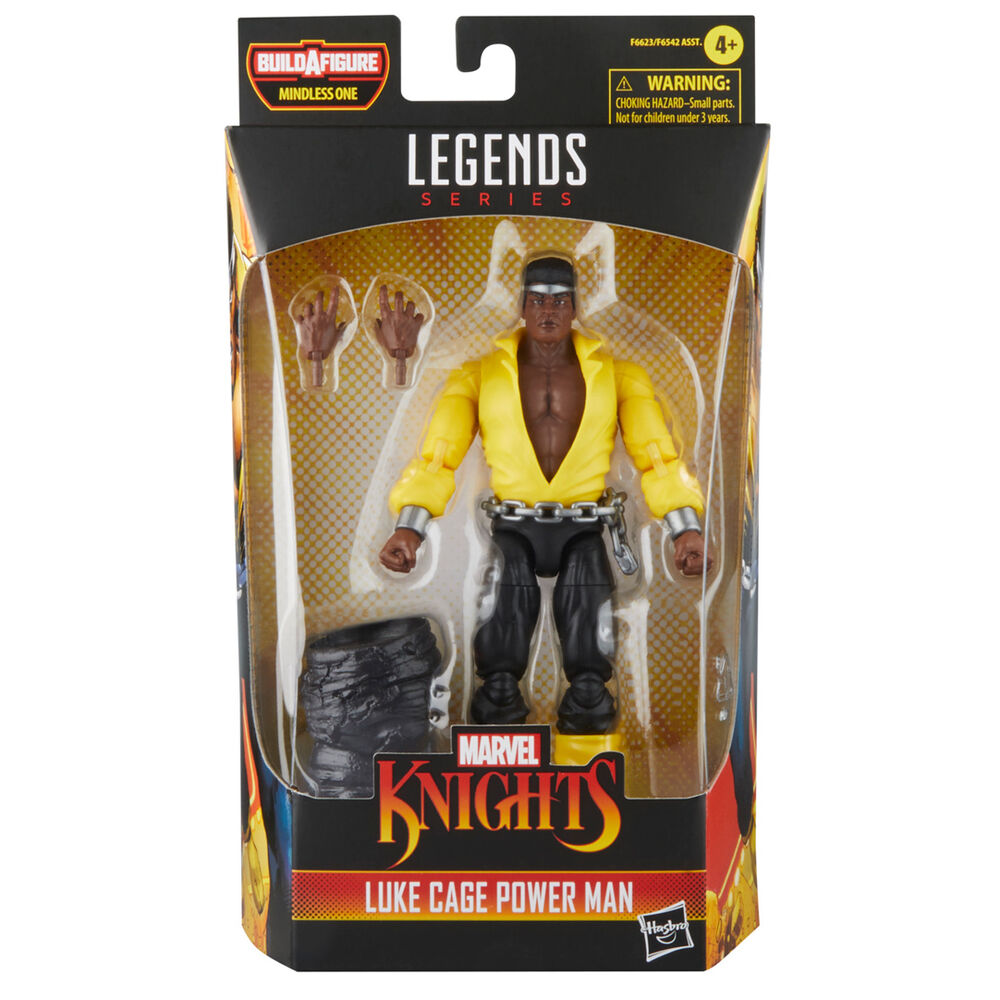 Figura hasbro marvel knights legends series build a figure mindless one