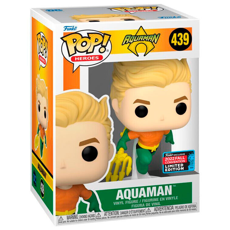 Figura POP DC Comics Aquaman - Aquaman Exclusive Frikytopia