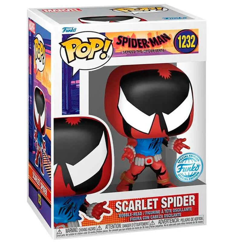 Figura POP Spiderman Scarlet Spider Exclusive Frikytopia