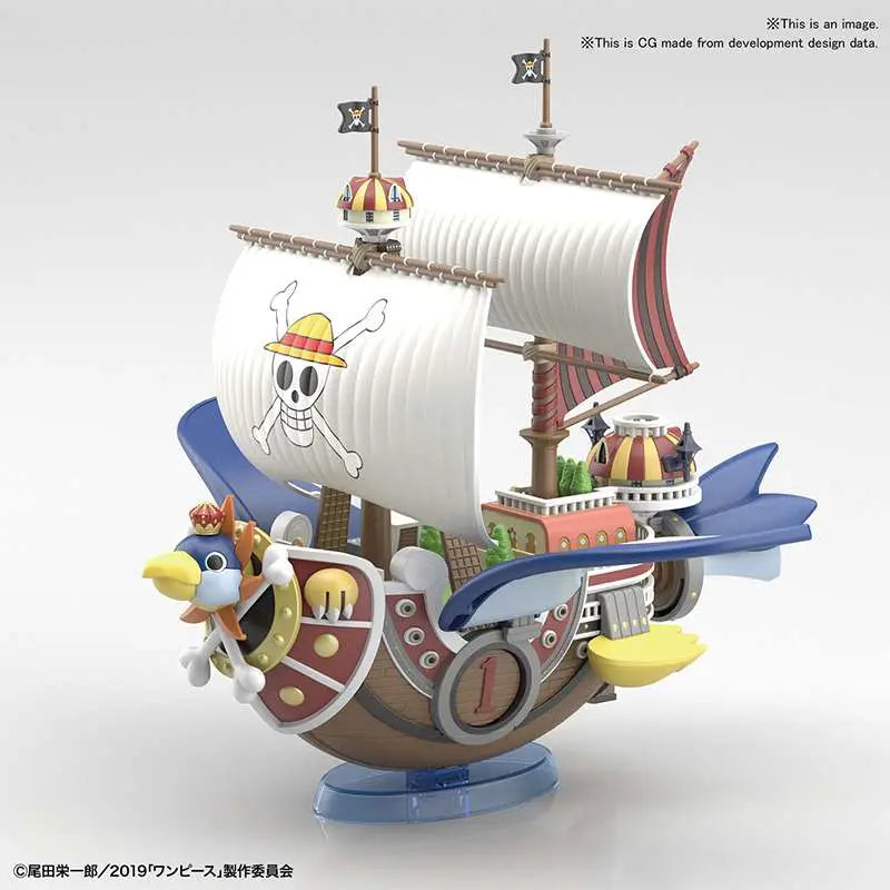 Replica bandai hobby one piece grand ship collection thousand sunny flying model kit