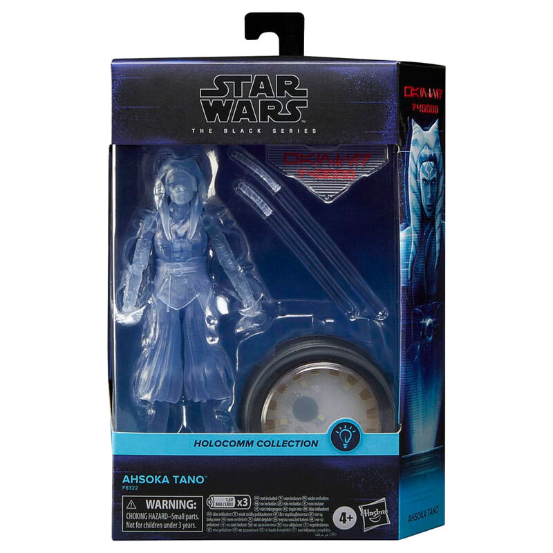 Star Wars Black Series Holocomm Collection Figura Ahsoka Tano 15 cm