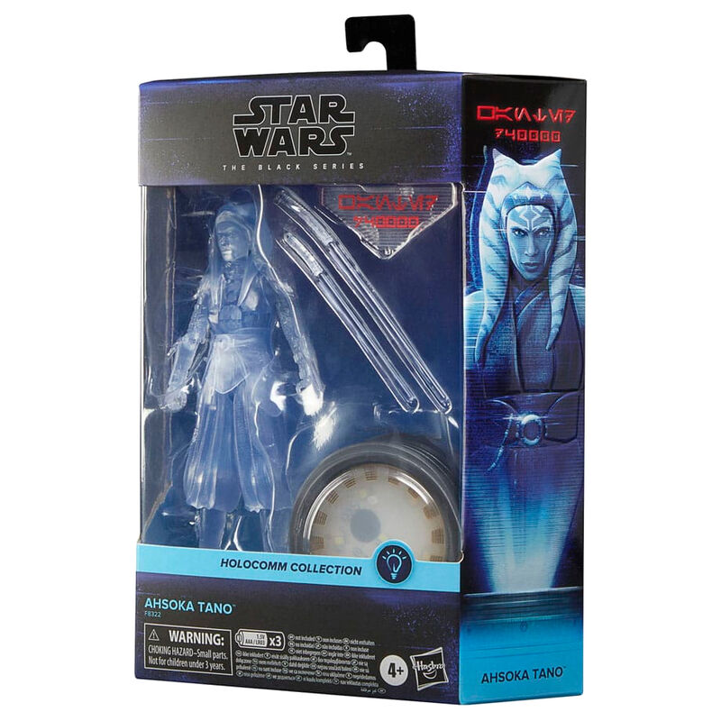 Star Wars Black Series Holocomm Collection Figura Ahsoka Tano 15 cm