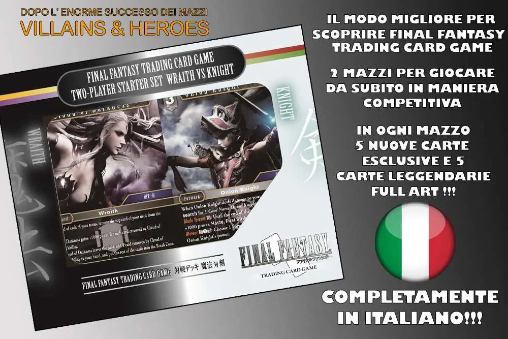 FFTCG WRAITHvsKNIGHTS 2 Player Start (6) Frikytopia