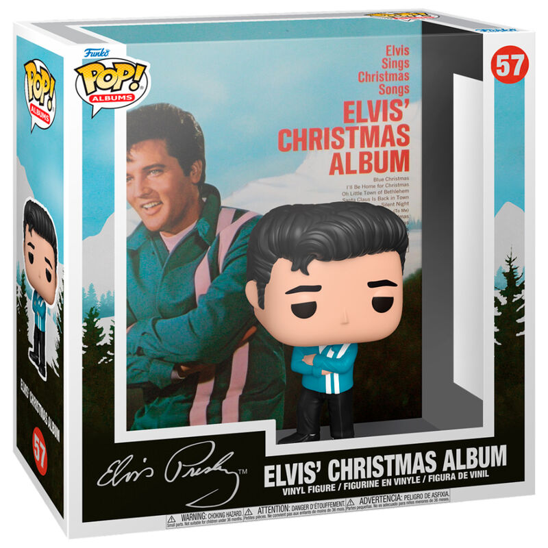Elvis Presley POP! Albums Vinyl Figura Elvis X-Mas Album 9 cm