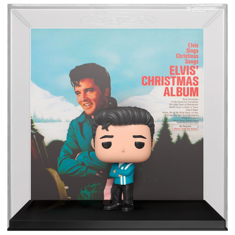 Elvis Presley POP! Albums Vinyl Figura Elvis X-Mas Album 9 cm