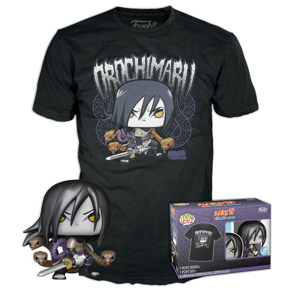 Set figura POP & Tee Naruto Shippuden Orochimaru Frikytopia