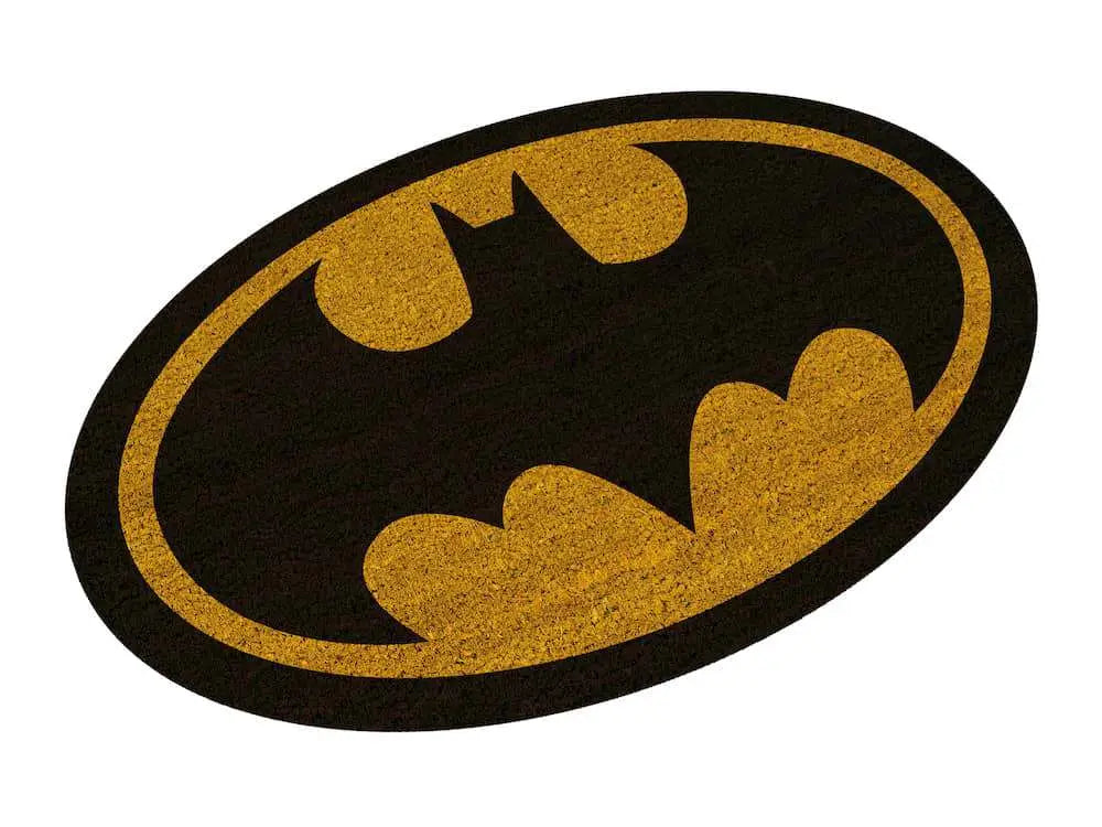 DC COMICS BATMAN LOGO OVAL DOORMAT Frikytopia