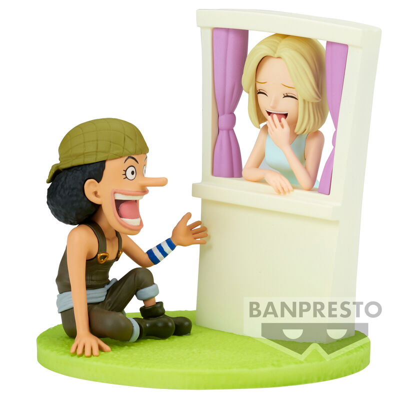 Figura Usopp & Kaya Log Stories One Piece 7cm Frikytopia