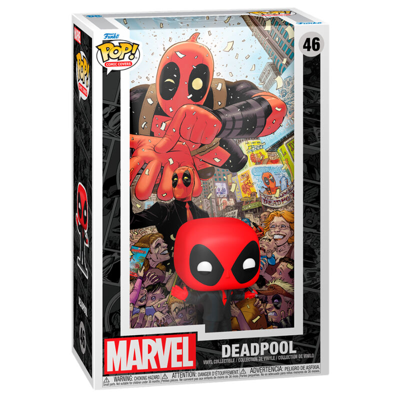 Marvel POP! Comic Cover Vinyl Figura Deadpool (2025) #1 Deadpool in Blac