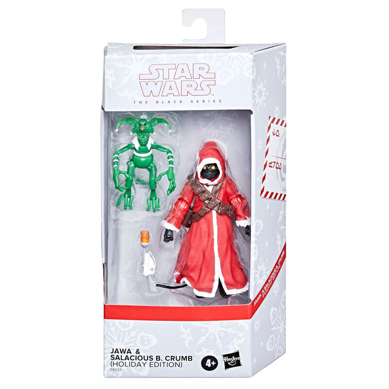 Figuras Jawa & Salacious B. Crumb Holiday Edition Star Wars 15-10cm Frikytopia